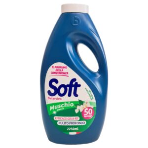 Detergent lichid Soft Mosc alb 50 spălări 2250 ml