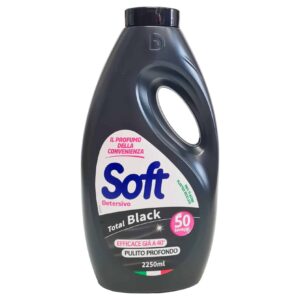 Detergent lichid Soft Total Black 50 spălări 2250 ml