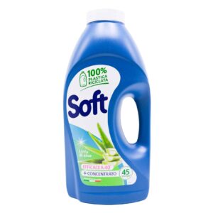 Detergent lichid Soft cu Aloe Vera 2250 ml 45 spălări