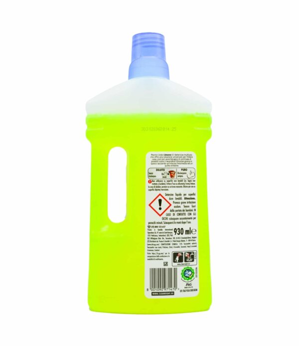 Detergent lichid pentru multisuprafețe Mastro Lindo lămâie 930 ml