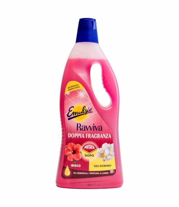 Detergent pardoseli Emulsio Ravviva Hibiscus și iasomie 750 ml