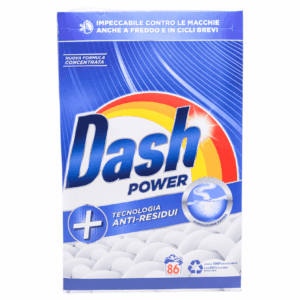 Detergent pulbere Dash Power Anti-Reziduri 86 spălări 4.3 kg