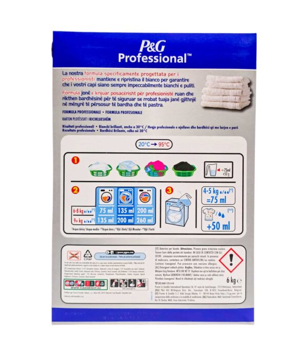 Detergent pulbere Dash Professional Formula 120 spălări 6 kg