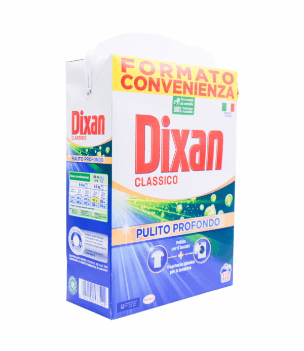 Detergent pulbere Dixan Classico 110 spălări 6.050 kg