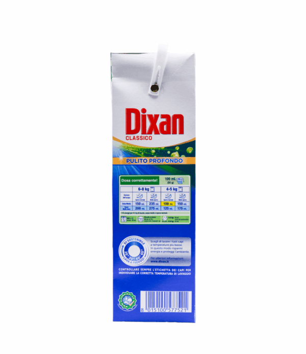 Detergent pulbere Dixan Classico 110 spălări 6.050 kg