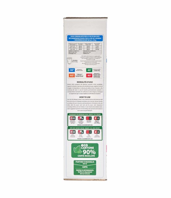 Detergent pulbere Soft Alb pur igienizant 105 spălări 5250 g