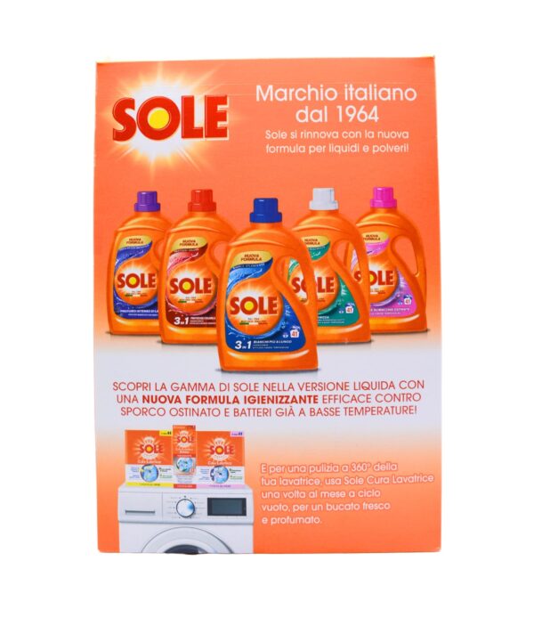 Detergent pulbere Sole 3 in 1 115 spălări 5.75 kg