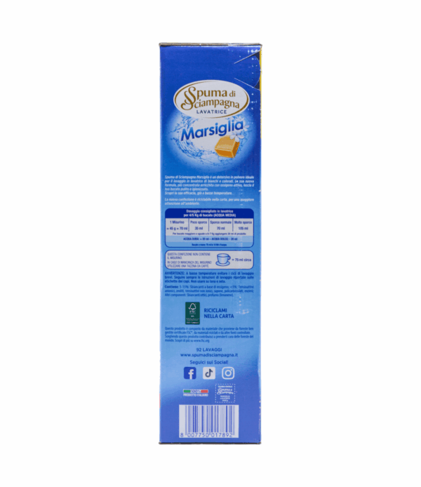 Detergent pulbere Spuma di Sciampagna Marsiglia 92 spălări 4140 g