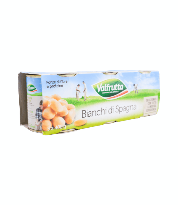 Fasole Bianchi di Spagna Valfrutta 3 x 400 g