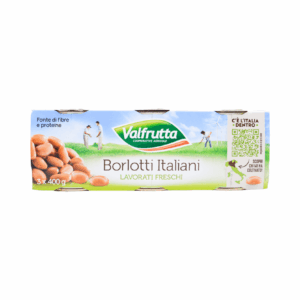 Fasole borlotti italiană Valfrutta 3 x 400 g