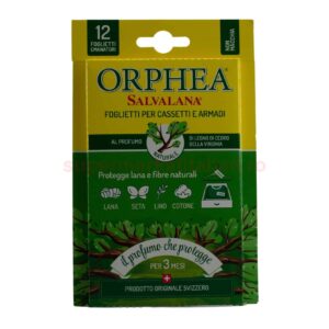 Folii Parfumate pentru Haine Orphea cu Lemn de Cedru din Virginia 12 bucăți
