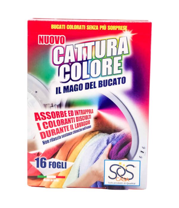 Folii pentru rufe SOS Casa Cattura Colore 16 bucăți