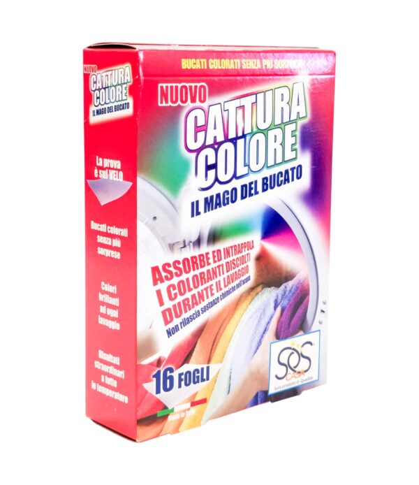 Folii pentru rufe SOS Casa Cattura Colore 16 bucăți