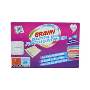 Folii pentru uscător Brawn cu balsam 30 folii