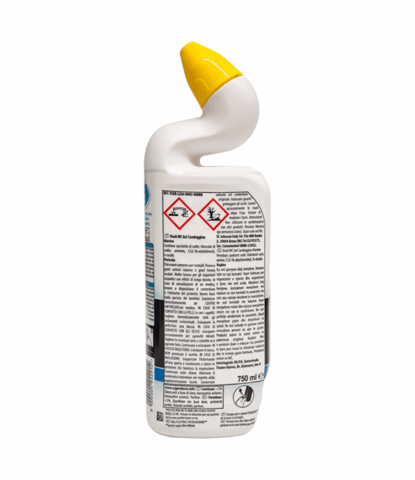 Gel WC Duck Marine cu efect de înălbire 750 ml