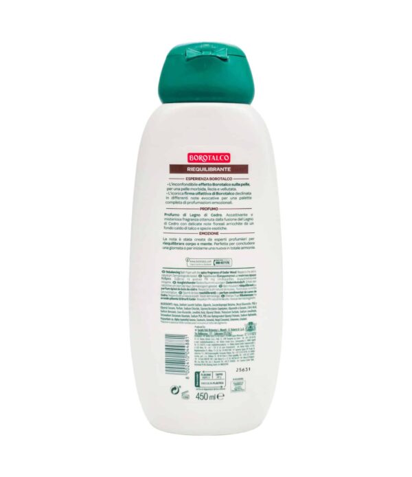 Gel de duș Borotalco Lemn de cedru 450 ml