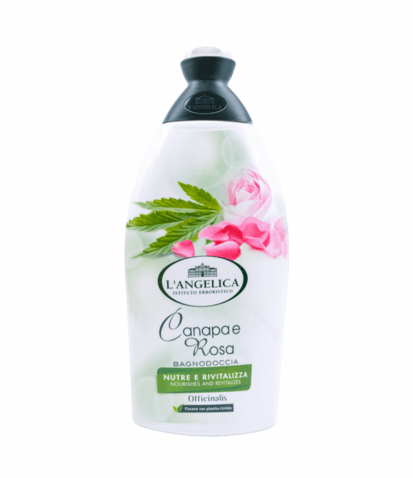 Gel de duș L'Angelica cânepă și trandafiri 500 ml