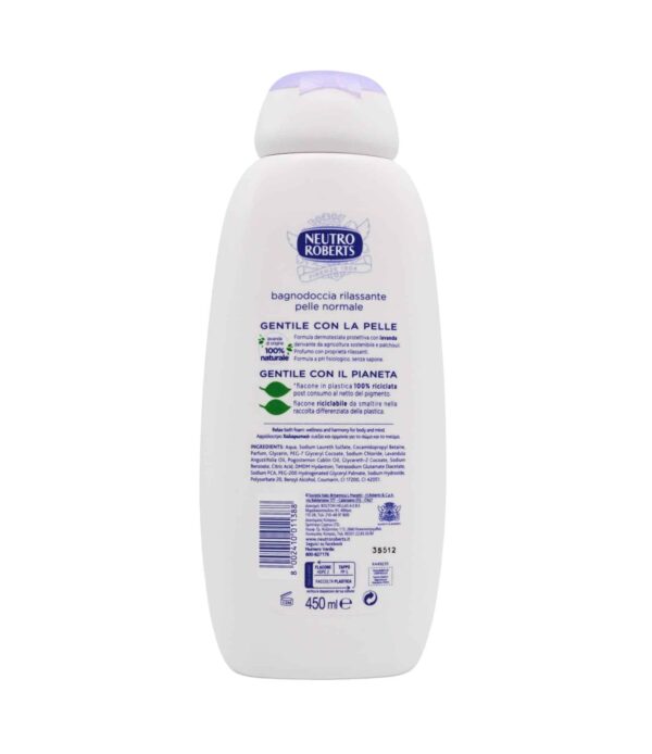 Gel de duș Neutro Roberts Lavandă 450 ml