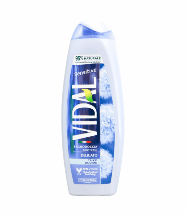 Gel de duș Vidal Delicato Talc lichid 500 ml