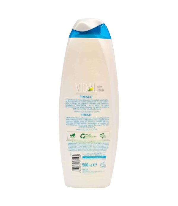 Gel de duș Vidal Fresco Cocos 500 ml
