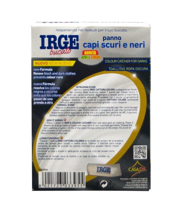 Pliculețe Irge Bucato haine negre 12 bucăți