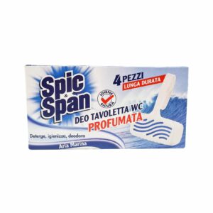 Igienizant WC Spic&Span Aria Marina 4 tablete