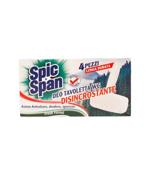 Igienizant WC Spic&Span Fresh Forest 4 tablete