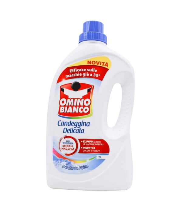 Înălbitor delicat Omino Bianco Prospețime alpină 2 L