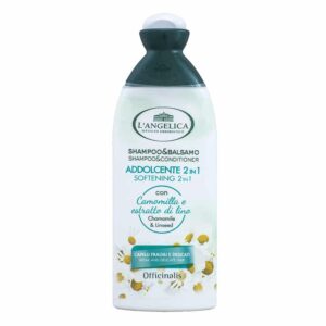 Șampon 2 în 1 L'Angelica cu mușețel și semințe de in 250 ml