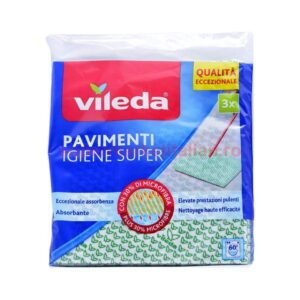 Lavete Pardoseli Vileda Igiene Super 3 bucăți