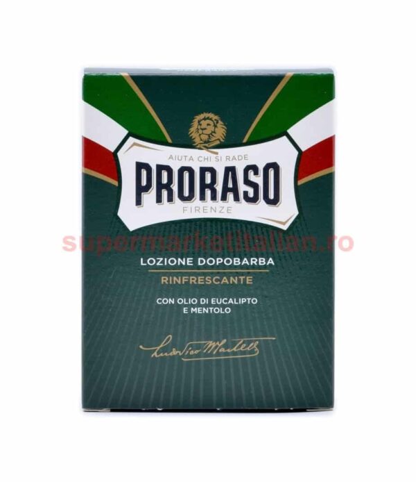 Loțiune după bărbierit Proraso cu Ulei de Eucalipt și Mentol 100 ml
