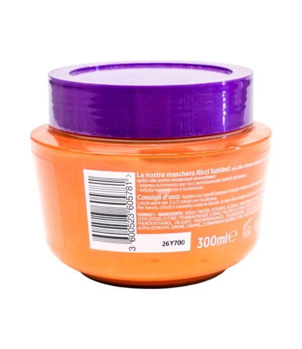 Mască de păr L'Oreal Elvive cu ulei de Amla pentru păr creț și uscat 300 ml