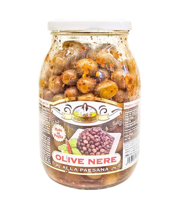 Măsline negre Paesana Bella Contadina 700 g