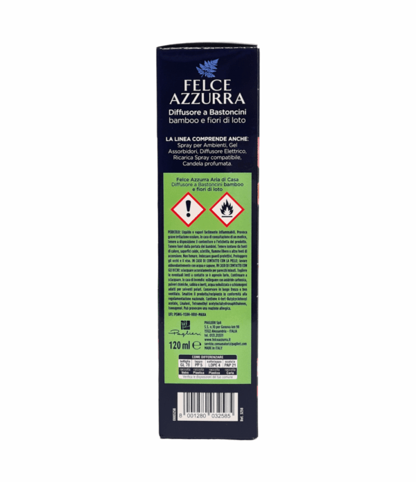 Odorizant Felce Azzurra Bambus și flori de lotus 120 ml