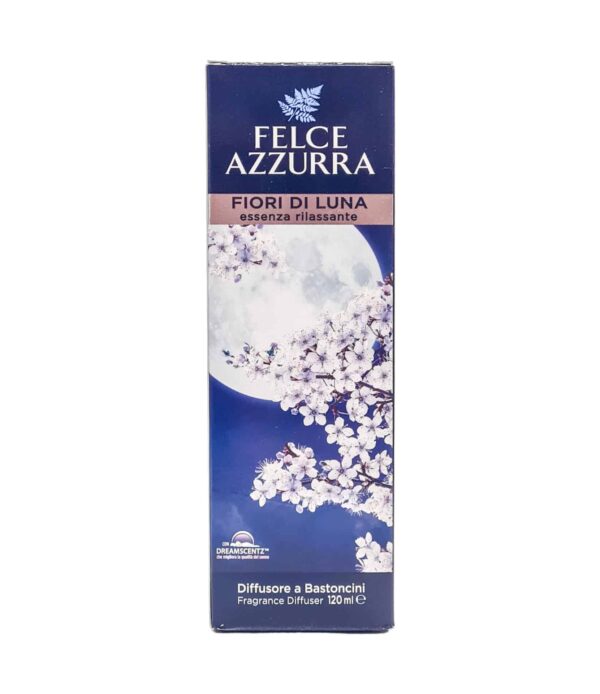 Odorizant de cameră cu bețișoare Felce Azzurra Fiori di Luna 120 ml