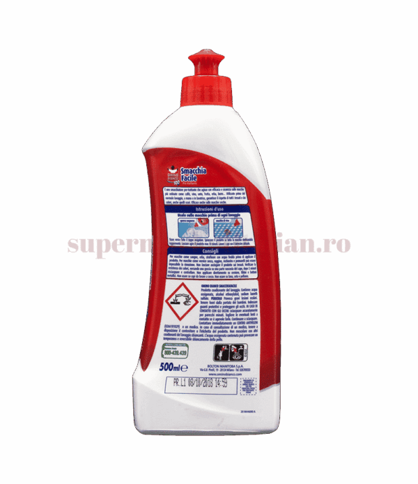 Soluție îndepărtarea petelor Omino Bianco 500 ml