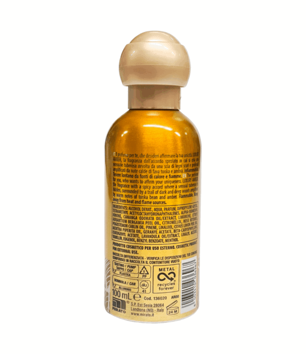 Parfum Malizia Luxury Amber 100 ml