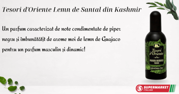 Parfum Tesori d'Oriente cu Lemn de Santal din Kashmir 100 ml
