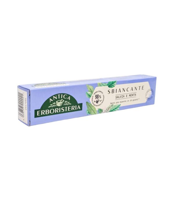 Pastă de dinți Antica Erboristeria Sbiancante Salvie și mentă 75 ml