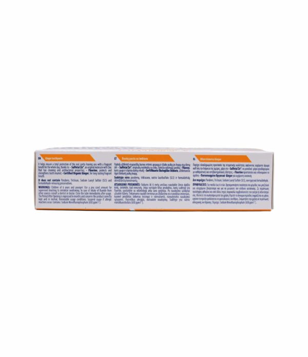 Pastă de dinți Pasta del Capitano Zenzero 75 ml