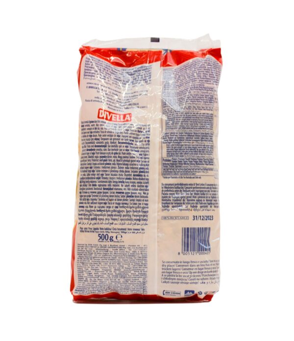Paste Divella Fusilli nr. 40 500 g
