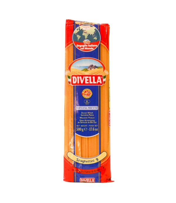 Paste Divella Spaghettini nr. 9 500 g
