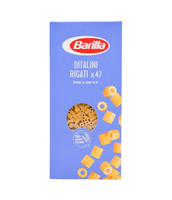 Paste ditallini rigati nr. 47 Barilla 500 g