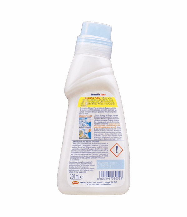 Soluție îndepărtarea petelor Smacchio Tutto 250 ml
