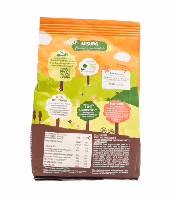 Prăjituri cu cremă de dovleac, morcov și portocală Misura 260 g