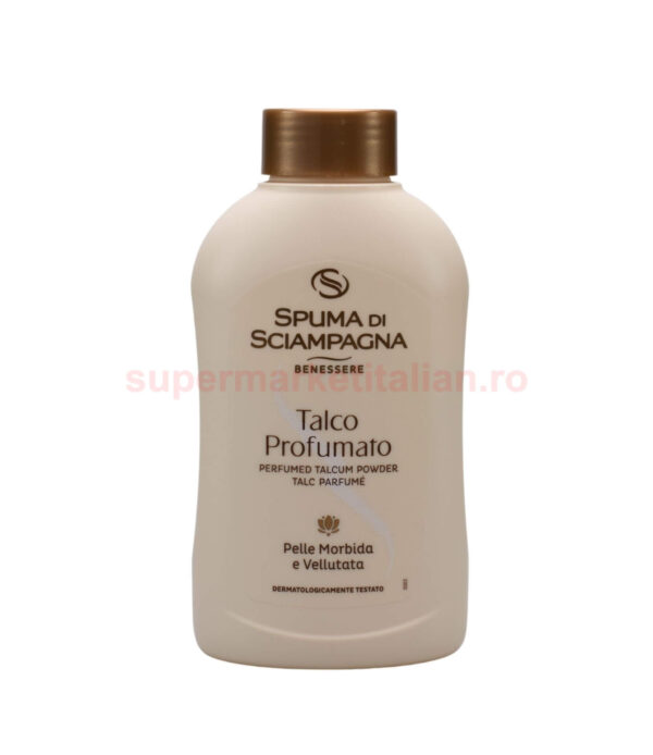 Pudră de talc Spuma di Sciampagna Piele moale și catifelată 200 g
