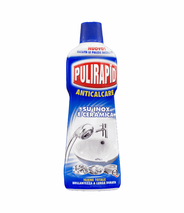 Soluție anticalcar Pulirapid pentru inox și ceramică 750 ml