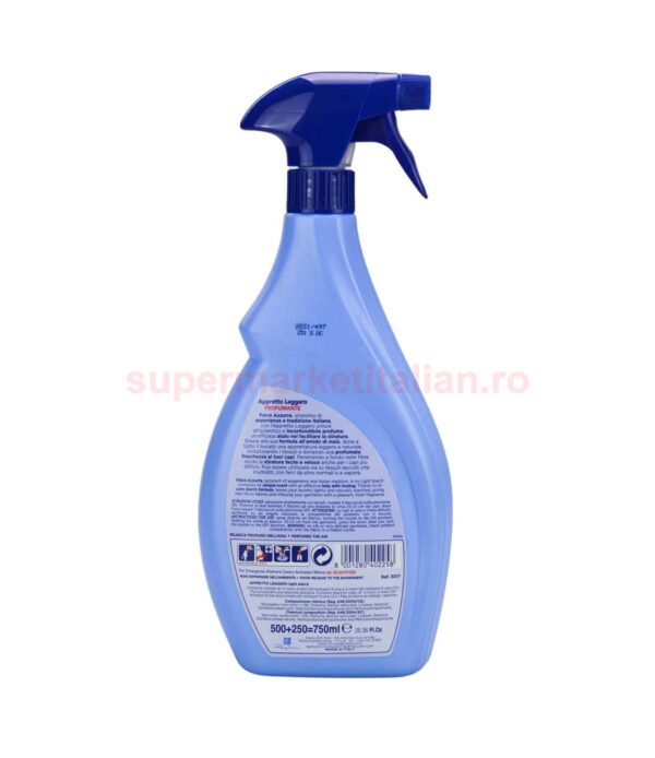 Pulverizator Apret Felce Azzurra il Bianco parfumat 750 ml