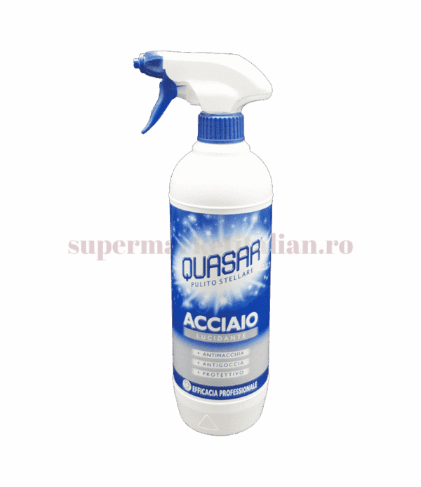 Soluție oțel Quasar Acciaio Lucidante 650 ml