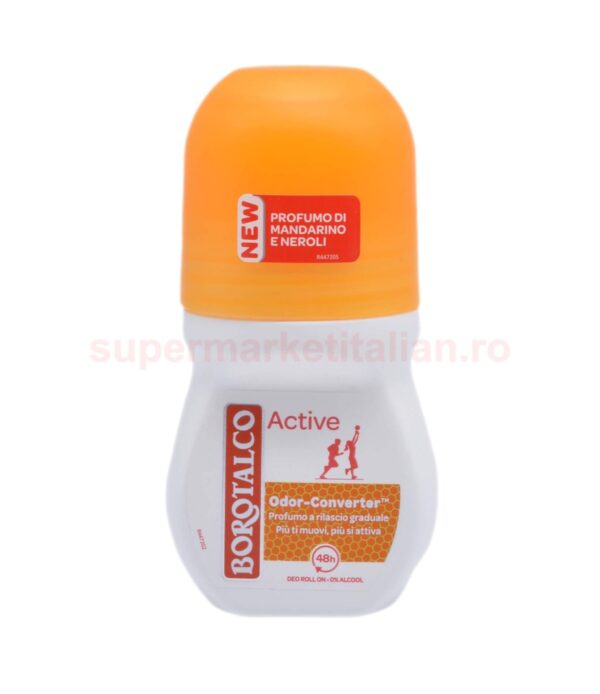 Roll-on Borotalco Active Mandarine si Neroli 50 ml